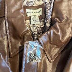 Scandia Wood Leather Jacket